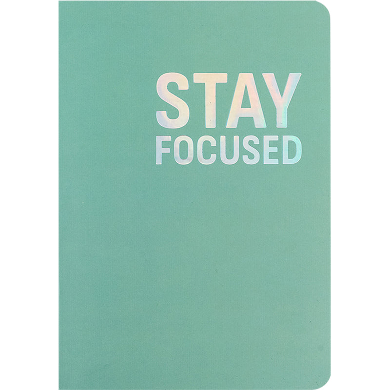 Книга записна Axent Motivation 8700-15-A, A5, 80 аркушів, клітинка, Stay Focused