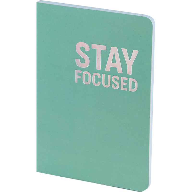 Книга записна Axent Motivation 8700-15-A, A5, 80 аркушів, клітинка, Stay Focused. Фото 2