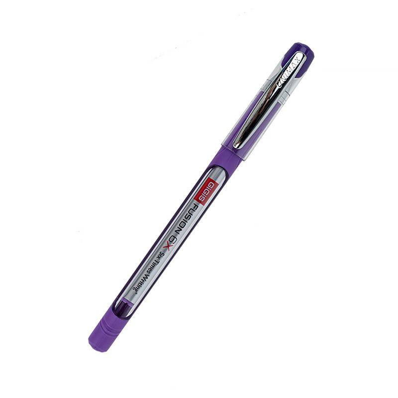Ручка кулькова Unimax Top Tek Fusion 10 000, фіолетова UX-10000-11. Фото 3