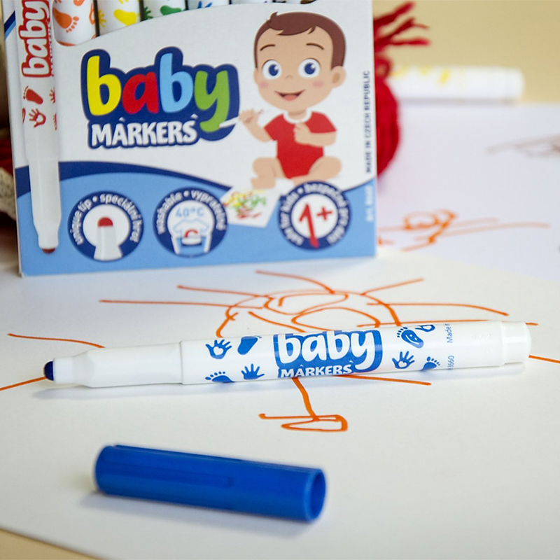 Фломастери Centropen Baby набір 8 шт 8660/08. Фото 4