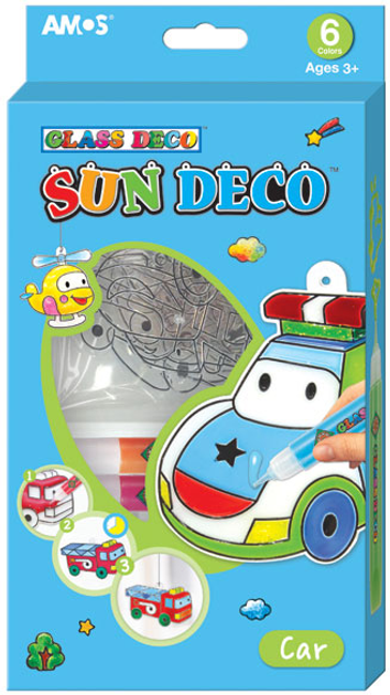 Набір для творчості Amos Sun Deco - Машина SD10P6-C