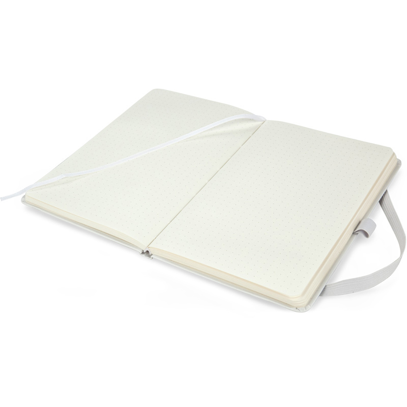 Книга записна Axent Partner 8306-21-A, A5, 125x195 мм, 96 аркушів, крапка, тверда обкладинка, біла. Фото 5