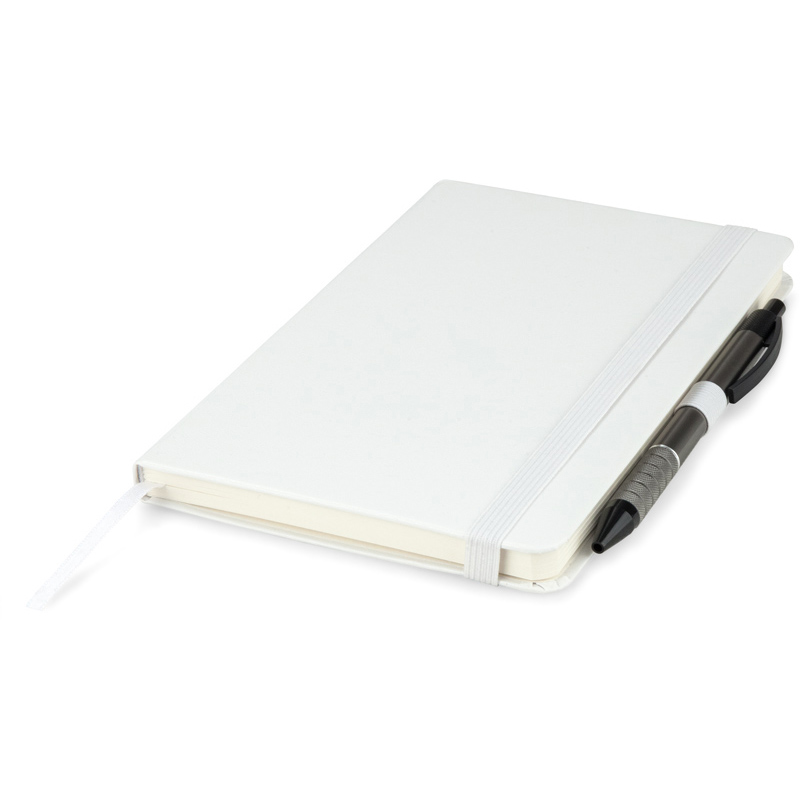 Книга записна Axent Partner 8306-21-A, A5, 125x195 мм, 96 аркушів, крапка, тверда обкладинка, біла. Фото 7