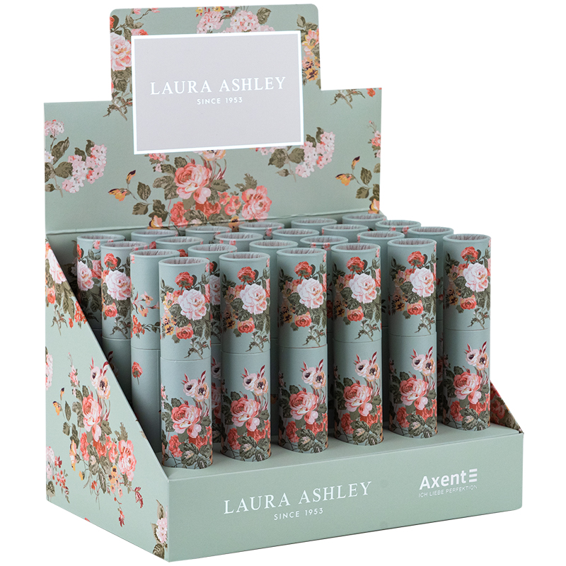 Ручка кулькова Axent Laura Ashley, Timeless AB1098-03-02-A, 0.7 мм, синя. Фото 2