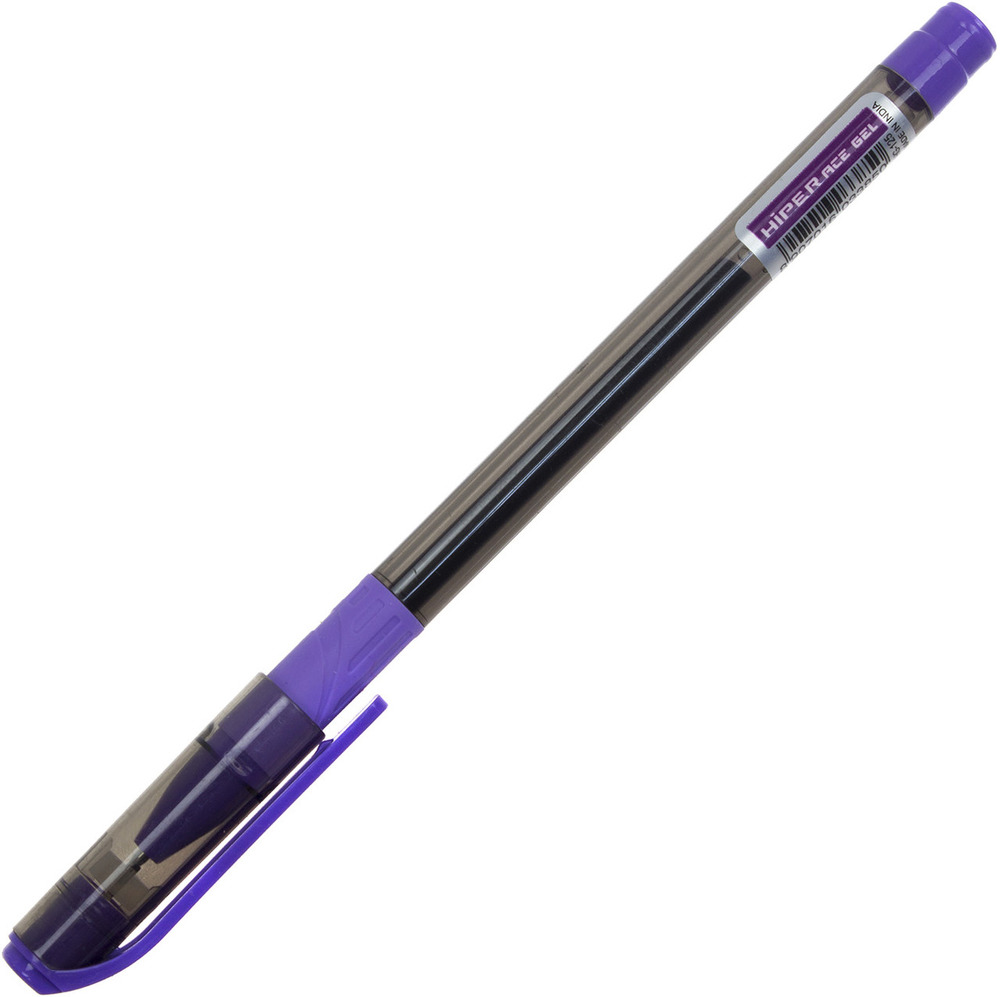 Ручка Hiper гелева AСЕ фіолетова HG-125