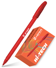 Ручка Hiper масляна HI-TECH червона HO-540