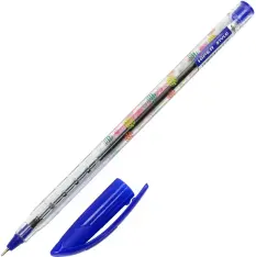 Ручка Hiper масляна дитяча STYLO синя HO-545. Фото 2