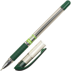 Ручка Hiper масляна MAX WRITER зелена HO-335. Фото 2