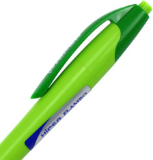 Ручка Hiper автомтична FLAMBO синя HA-135. Фото 2