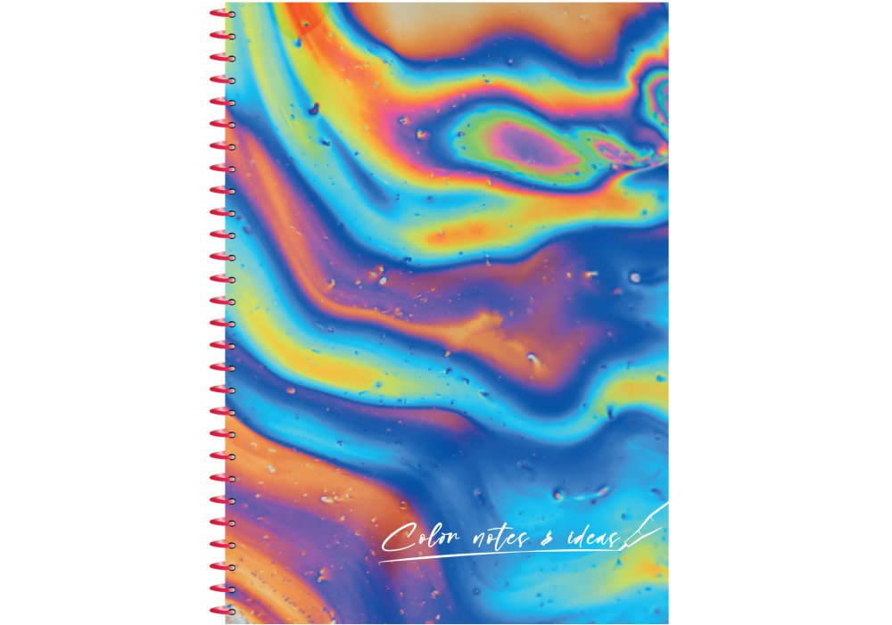 Блокнот Optima Pattern 30 А5, пластикова обкладинка, 80 аркушів, клітинка O20832-30