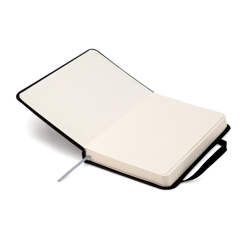 Книга записна Axent Partner 8301-01-A, A6-, 95x140 мм, 96 аркушів, клітинка, тверда обкладинка, чорна. Фото 6