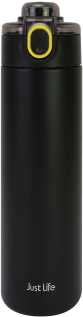 Термопляшка Optima Clean 500 мл, чорна J-182-01
