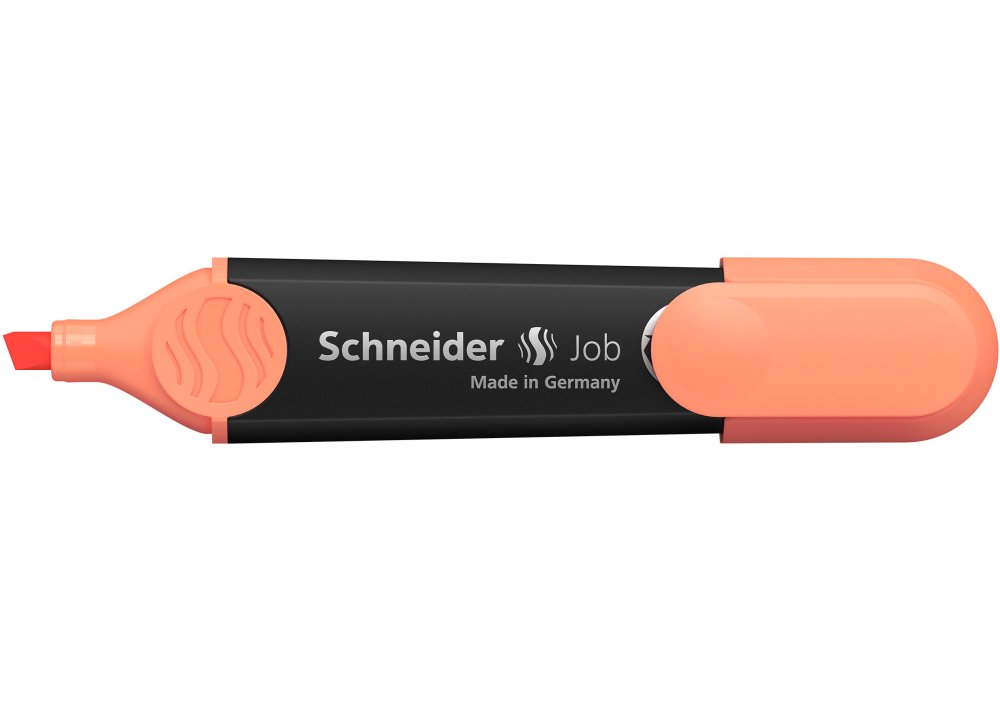 Маркер текстовий SCHNEIDER JOB 150 персиковий S1526. Фото 2