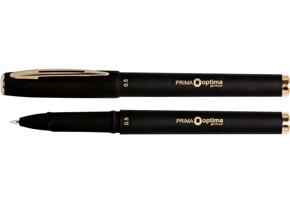 Ручка Optima гелева PRIMA 0,5 мм чорний O15638-01