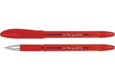 Ручка Optima масляна OIL PRO 0.5мм червоний O15616-03