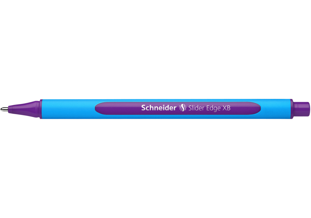Ручка Schneider Slider Edge масляна XB 1 мм фіолетова S152208 (10 шт). Фото 5