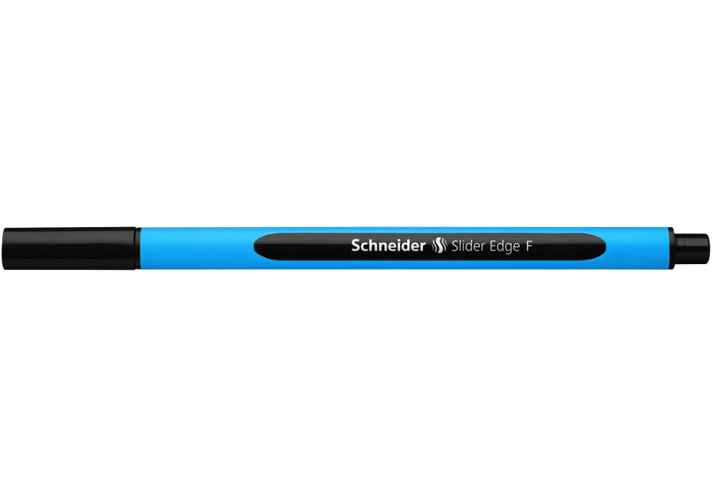 Ручка Schneider Slider Edge масляна F 0,5 мм чорна S152001 (10 шт). Фото 4