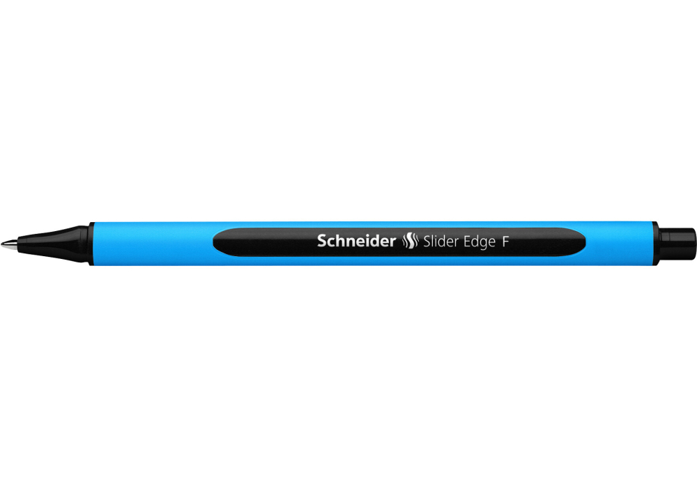 Ручка Schneider Slider Edge масляна F 0,5 мм чорна S152001 (10 шт). Фото 5