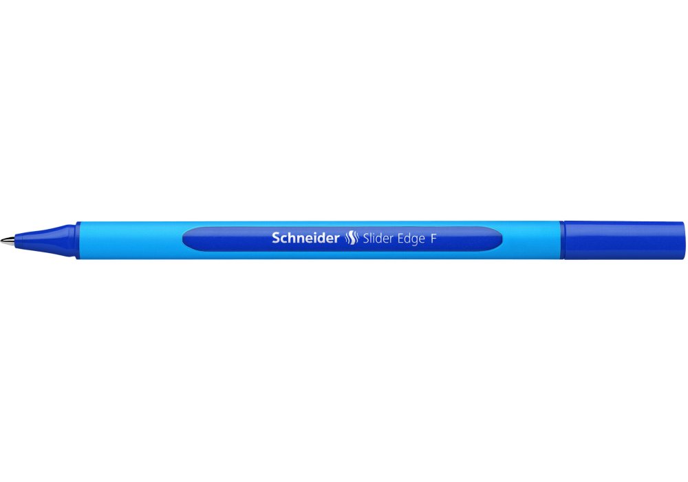 Ручка Schneider Slider Edge масляна F 0,5 мм синя S152003 (10 шт)