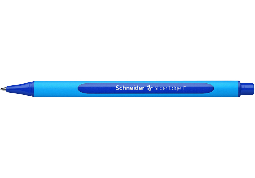 Ручка Schneider Slider Edge масляна F 0,5 мм синя S152003 (10 шт). Фото 5