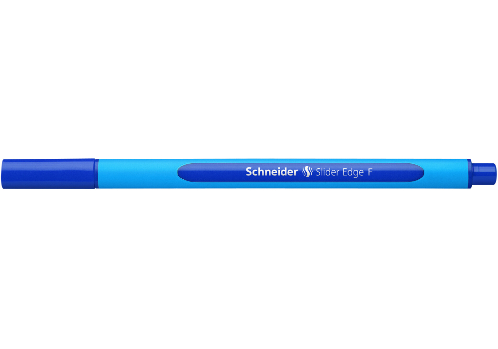 Ручка Schneider Slider Edge масляна F 0,5 мм синя S152003 (10 шт). Фото 4