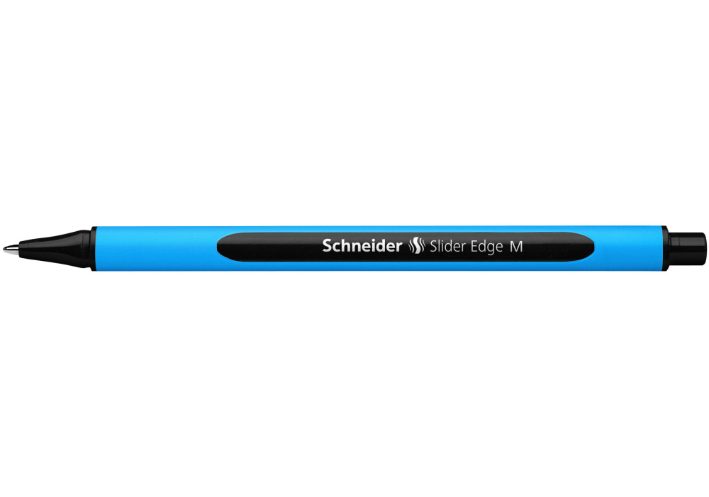 Ручка Schneider Slider Edge масляна M 0,7 мм чорна S152101 (10 шт). Фото 5