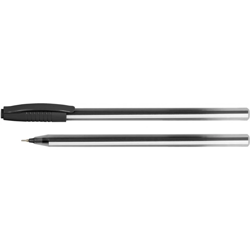 Ручка Economix E10196-01 масляна Line 0,7 мм, чорна