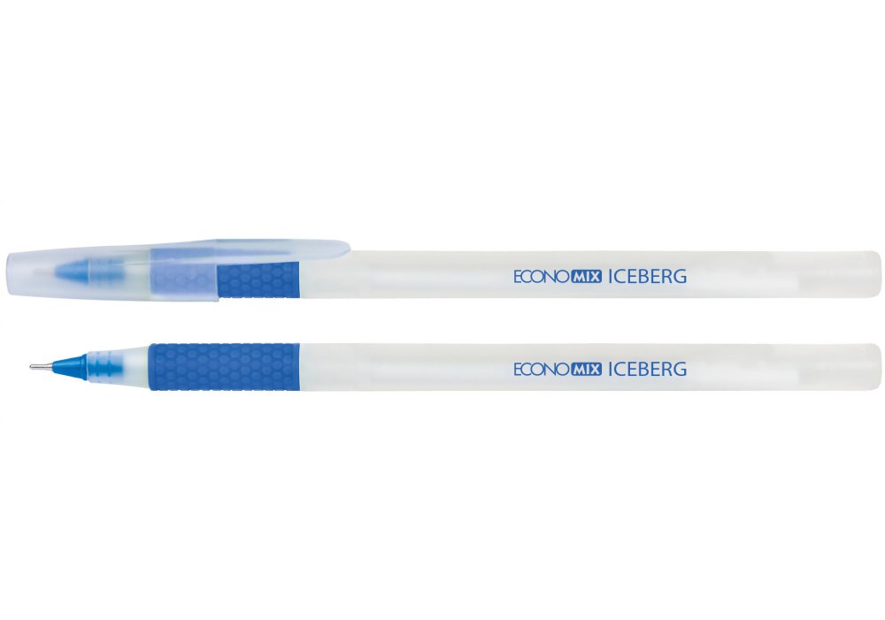 Ручка Economix E10197-02 кулькова Iceberg синя