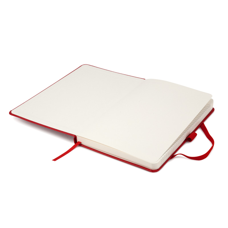 Книга записна Axent Partner 8201-03-A, A5-, 125x195 мм, 96 аркушів, клітинка, тверда обкладинка, червона. Фото 6