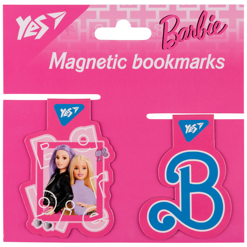 Закладки магнітні Yes Barbie friends 2 шт 708109