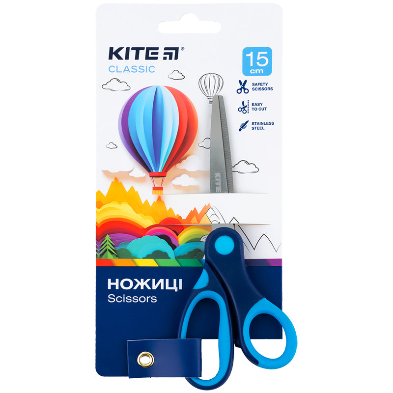 Ножиці дитячі Kite Classic K-126-2, 15 см