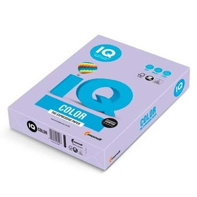 Папір IQ А4 250 аркушів LA12 бузковий 00-00003880