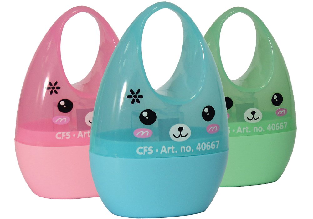 Чинка пластикова з контейнером Rabbit CF40667