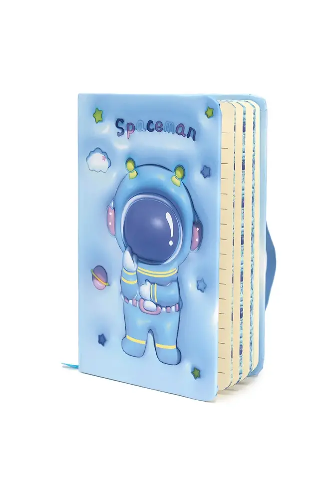 Блокнот Malevaro Astronaut на гумці А6 80 аркушів, тверда обкладинка 761353ML. Фото 7