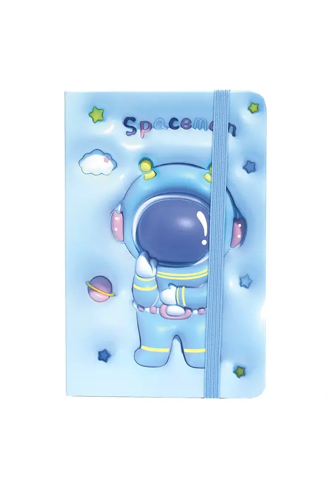 Блокнот Malevaro Astronaut на гумці А6 80 аркушів, тверда обкладинка 761353ML. Фото 6