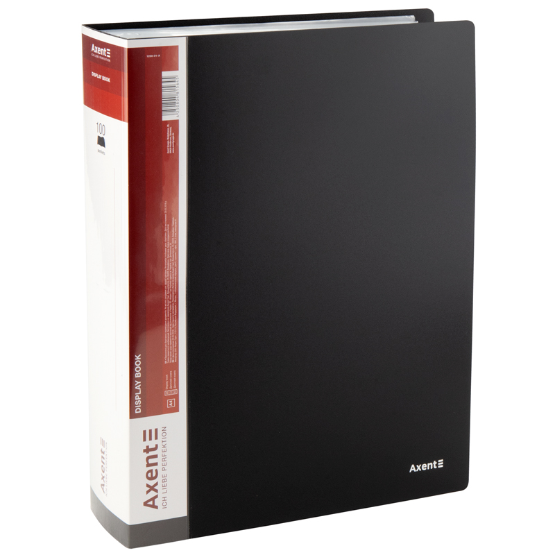 Дисплей-книга Axent 1200-01-A, А4, 100 файлiв, чорна. Фото 3