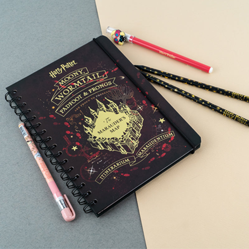 Блокнот на спіралі Harry Potter HP24-190, A5, 80 аркушів, клітинка. Фото 4