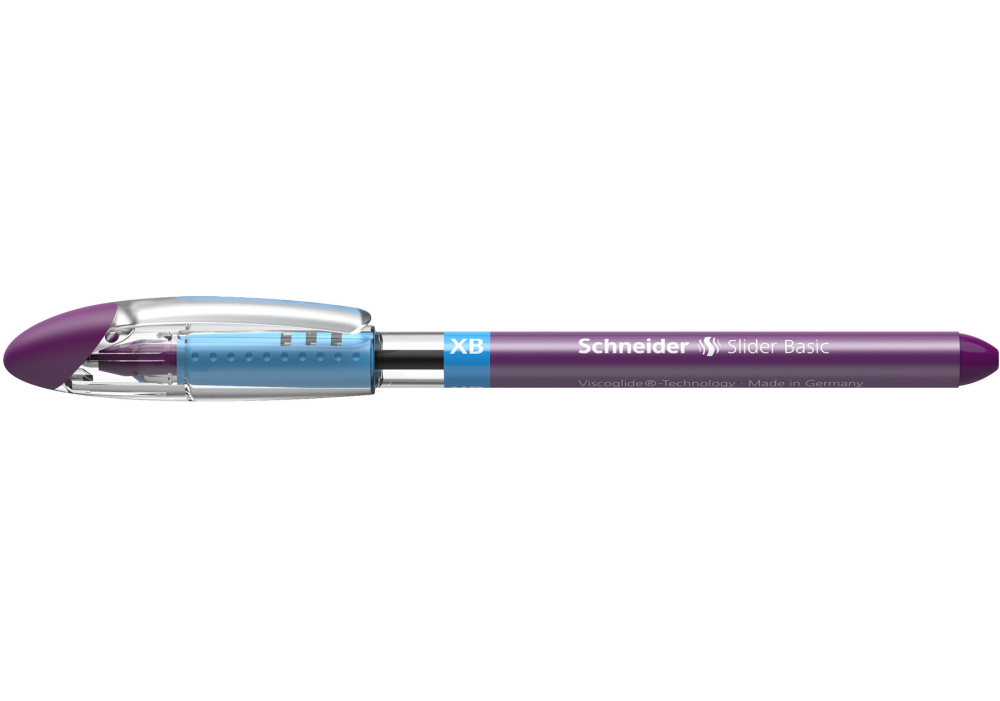 Ручка Schneider Slider Edge масляна XB 1 мм фіолетова S151208 (10 шт)	. Фото 4