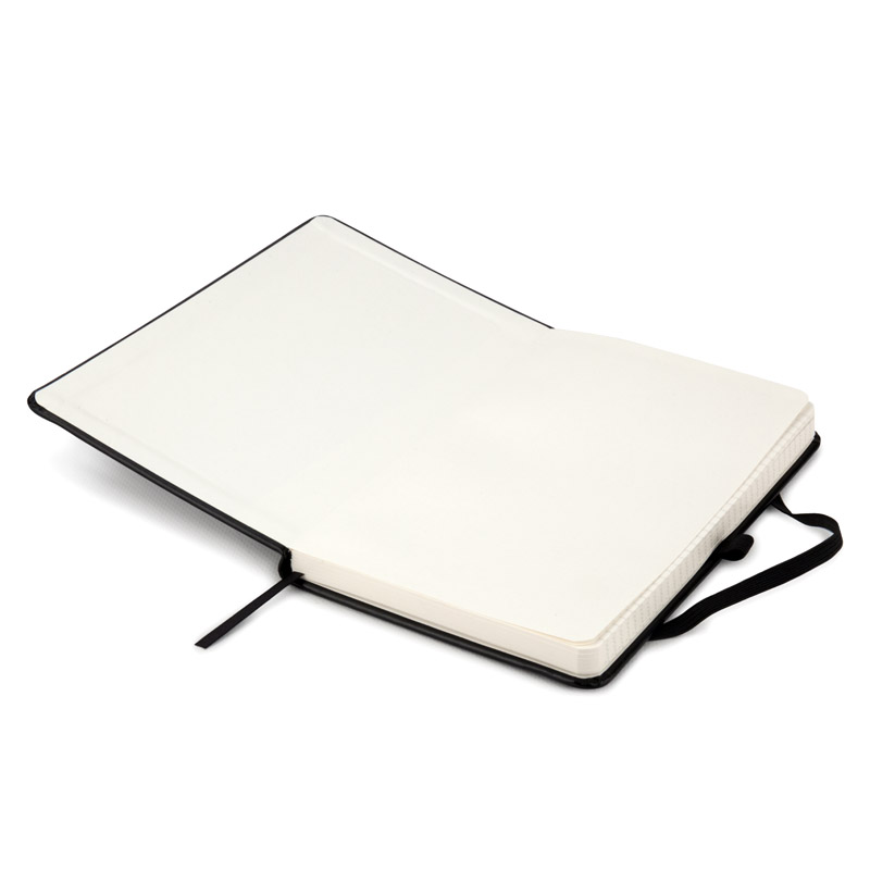 Книга записна Axent Partner Lux 8202-01-A, A5-, 125x195 мм, 96 аркушів, клітинка, тверда обкладинка, чорна. Фото 6