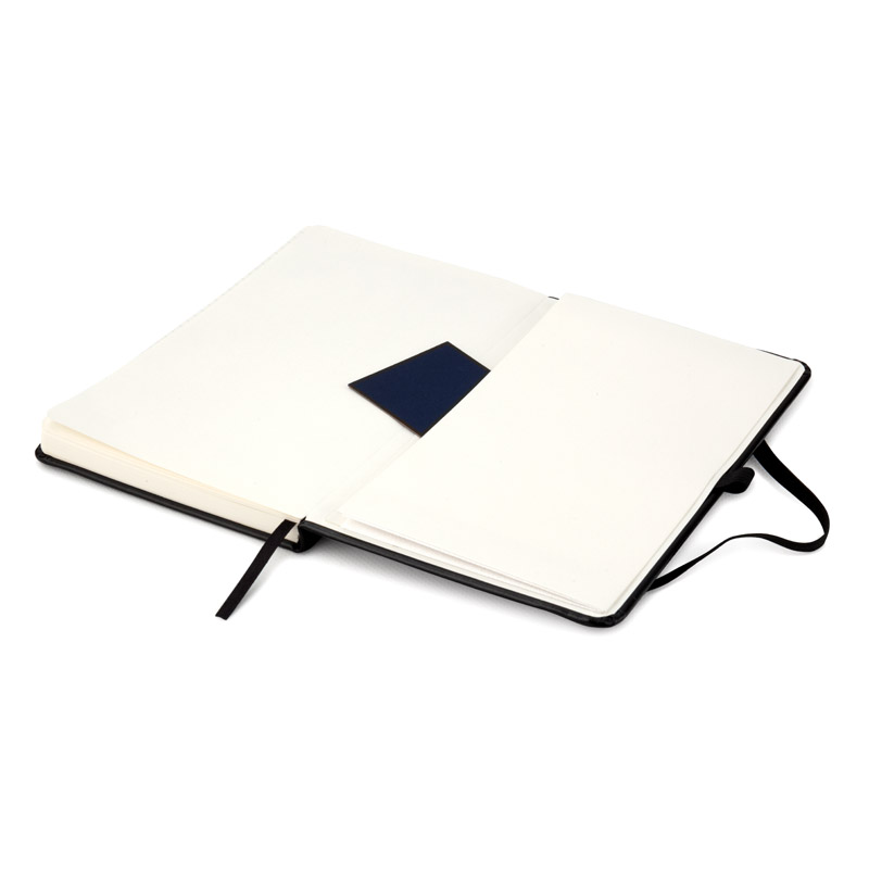 Книга записна Axent Partner Lux 8202-01-A, A5-, 125x195 мм, 96 аркушів, клітинка, тверда обкладинка, чорна. Фото 5