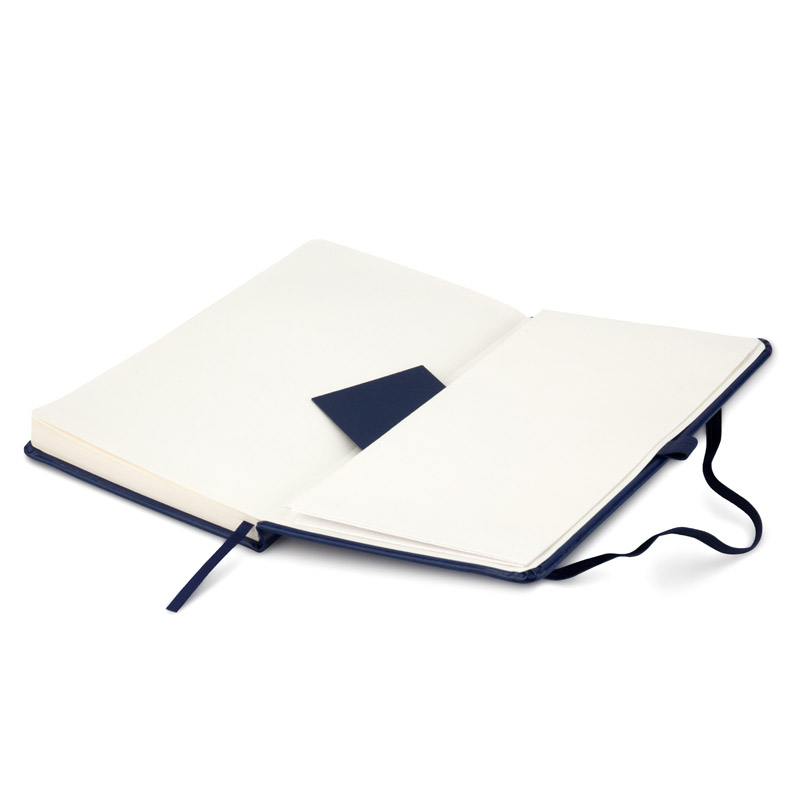 Книга записна Axent Partner Lux 8202-02-A, A5-, 125x195 мм, 96 аркушів, клітинка, тверда обкладинка, синя. Фото 5