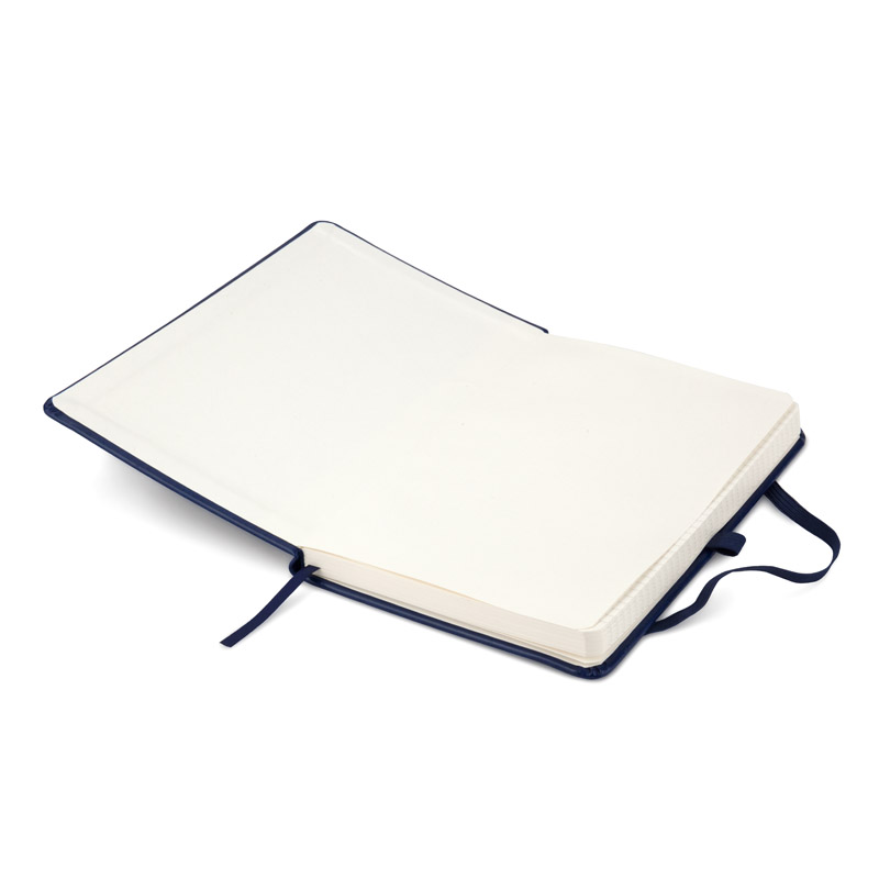 Книга записна Axent Partner Lux 8202-02-A, A5-, 125x195 мм, 96 аркушів, клітинка, тверда обкладинка, синя. Фото 6