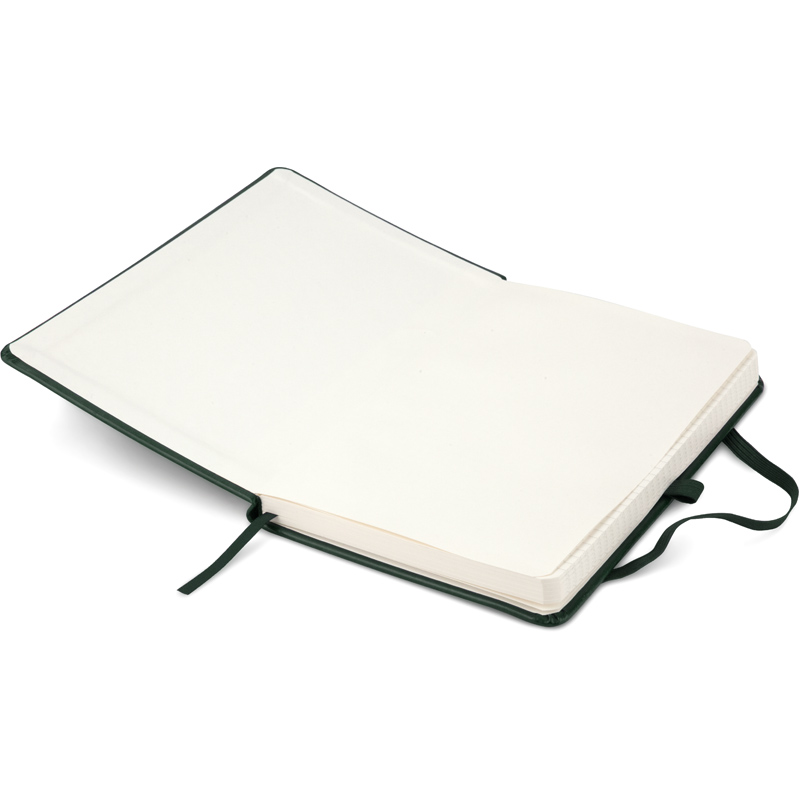 Книга записна Axent Partner Lux 8202-04-A, A5-, 125x195 мм, 96 аркушів, клітинка, тверда обкладинка, зелена. Фото 6