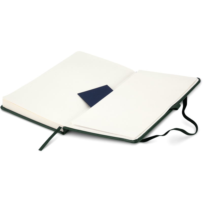 Книга записна Axent Partner Lux 8202-04-A, A5-, 125x195 мм, 96 аркушів, клітинка, тверда обкладинка, зелена. Фото 5