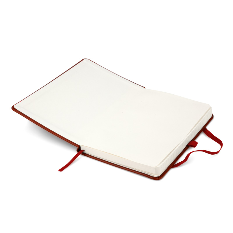 Книга записна Axent Partner Lux 8202-05-A, A5-, 125x195 мм, 96 аркушів, клітинка, тверда обкладинка, бордова. Фото 6