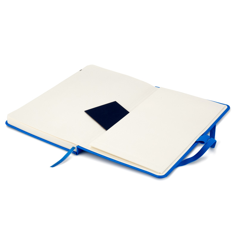 Книга записна Axent Partner 8201-07-A, A5-, 125x195 мм, 96 аркушів, клітинка, тверда обкладинка, блакитна. Фото 5