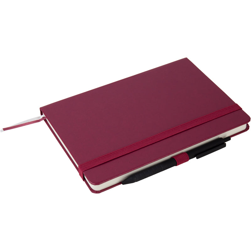 Книга записна Axent Partner 8201-46-A, A5-, 125x195 мм, 96 аркушів, клітинка, тверда обкладинка, винна. Фото 4