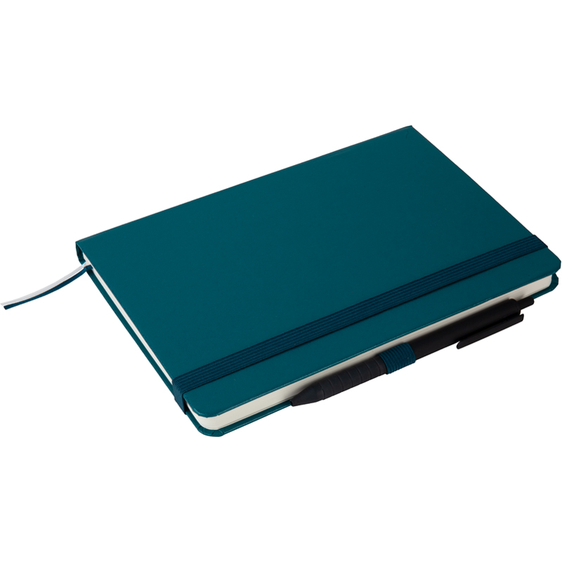 Книга записна Axent Partner 8201-31-A, A5-, 125x195 мм, 96 аркушів, клітинка, тверда обкладинка, малахіт. Фото 4