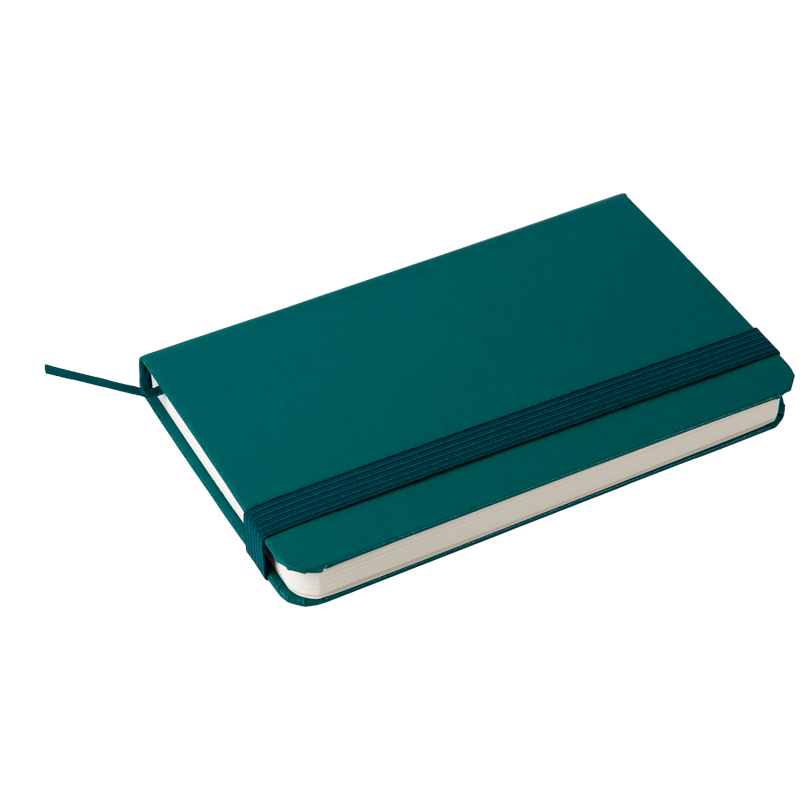 Книга записна Axent Partner 8301-31-A, A6-, 90x150 мм, 96 аркушів, клітинка, тверда обкладинка, малахіт. Фото 4