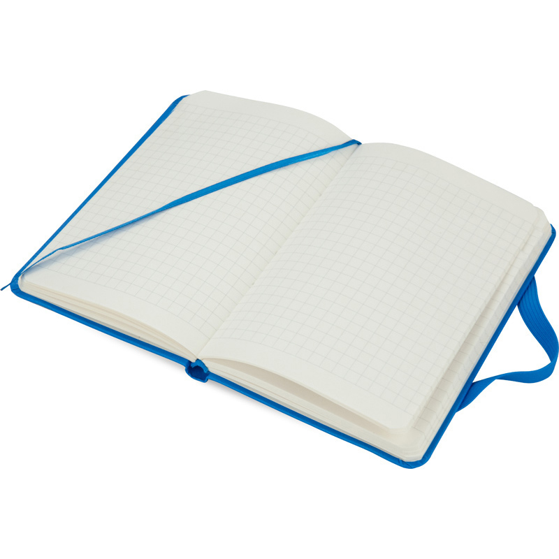 Книга записна Axent Partner 8301-07-A, A6-, 95x140 мм, 96 аркушів, клітинка, тверда обкладинка, блакитна. Фото 5